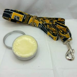 Handmade Boston Bruins Dog Puppy Leash & Paw/Skin Solid Lotion